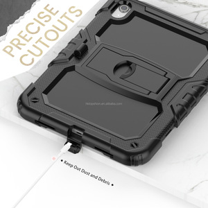 Shockproof Case for <strong>iPad</strong> 9th/ 8th/ 7th Generation 10.<strong>2</strong> Inch, Heavy Duty Protective <strong>Cover</strong> with Screen Protector, Shoulder Strap - Product Image 4