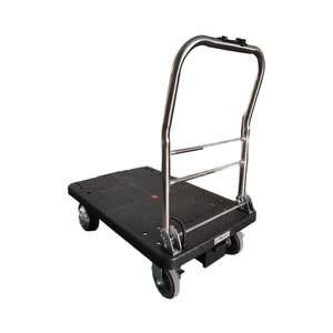 Умная 4-колесная электрическая сельскохозяйственная тачка со съемной платформой и стальной сеткой - Product Image 2