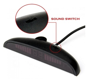 Europlate Waterproof <strong>Wireless</strong> <strong>Reverse</strong> <strong>Sensor</strong> Small LED Display Car Parking <strong>Sensor</strong> Backup Distance Radar European License Frame - Product Image 4