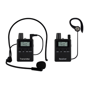 2.4G Universal Frequency Anti-Interferenz-Reiseleiter system für mehrsprachiges Simultan dolmetschen Whisper Guide System - Product Image 4