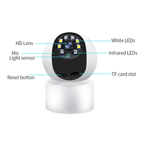 C 3MP HD Real Time <strong>Intercom</strong> <strong>Motion</strong> <strong>Detection</strong> Intelligent Loop <strong>Video</strong> Recording Dual Light Source Indoor Mini Security WIFI Camera - Product Image 4