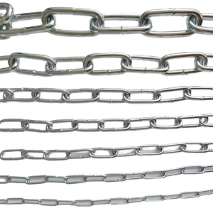 Factory Galvanized Steel Welded <strong>Chain</strong> 1.5MM 2MM 3MM 4MM 5MM 6MM 7MM 8MM 9MM 10MM 12MM <strong>16MM</strong> DIN5685C Long Link <strong>Chain</strong>