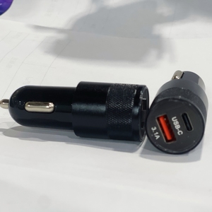Stokta mini PD 15w usb 3.1A araba şarjı iki port hızlı şarj Abs Android telefon araba şarjı - Product Image 5