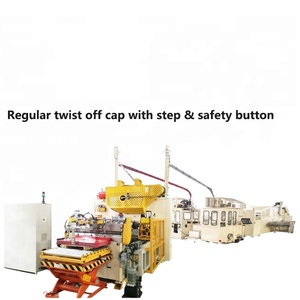 Automatic Metal Lug <strong>Caps</strong> Making <strong>Machines</strong> for Glass Bottle Metal <strong>Cap</strong> Making <strong>Machine</strong> Twist off <strong>Cap</strong> Product Line