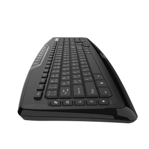 Aikun KB2920有线多媒体键盘Usb，带13个M.M键，用于家庭办公键盘有线的全尺寸超平超薄键盘 - Product Image 3