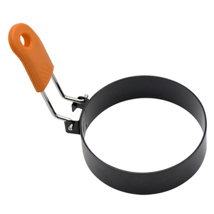 Tiện ích nhà bếp chịu nhiệt thép không gỉ đồ nấu nướng công cụ không dính trứng nấu ăn Vòng trứng khuôn - Product Image 6