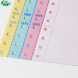 Rollos de papel NCR sin carbón continuo de impresión comercial de alta velocidad Papel de computadora