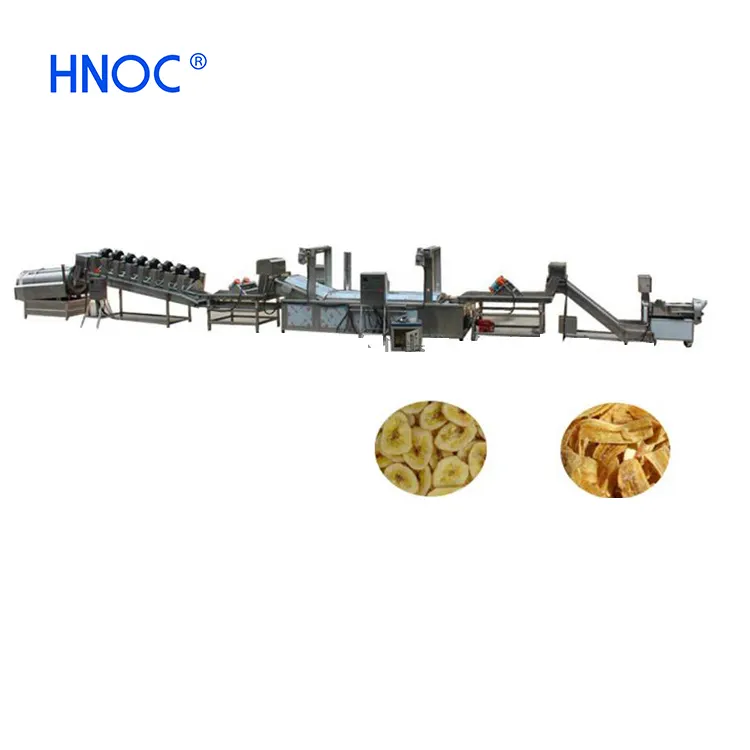 HNOC plantain chips full production line banana chips production line