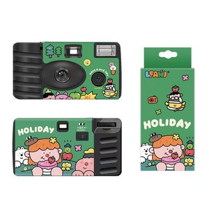 柯达彩色胶片和KC电池带闪光灯的定制标志一次性相机 - Product Image 5