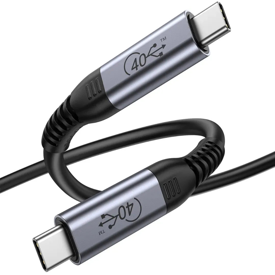 2022 Nieuwe Thunderbolt 4 Kabel 3.3ft/1M 40Gbps Usb 4 Kabel Voor Docking/Pixel/Egpu/Hub/Macbook