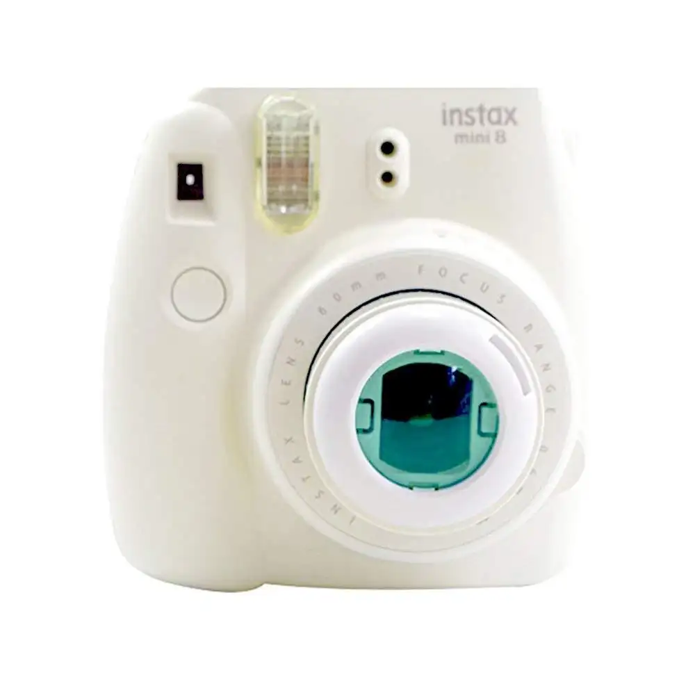 Filtros coloridos para cámara de película instantánea Fuji Instax mini 8/8 +/9, 4 unidades