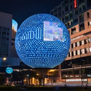 Schermo a sfera a Led di personalizzazione a colori P5 diametro 1m 1.2m 1.3m sfera a Led Display - Product Image 3