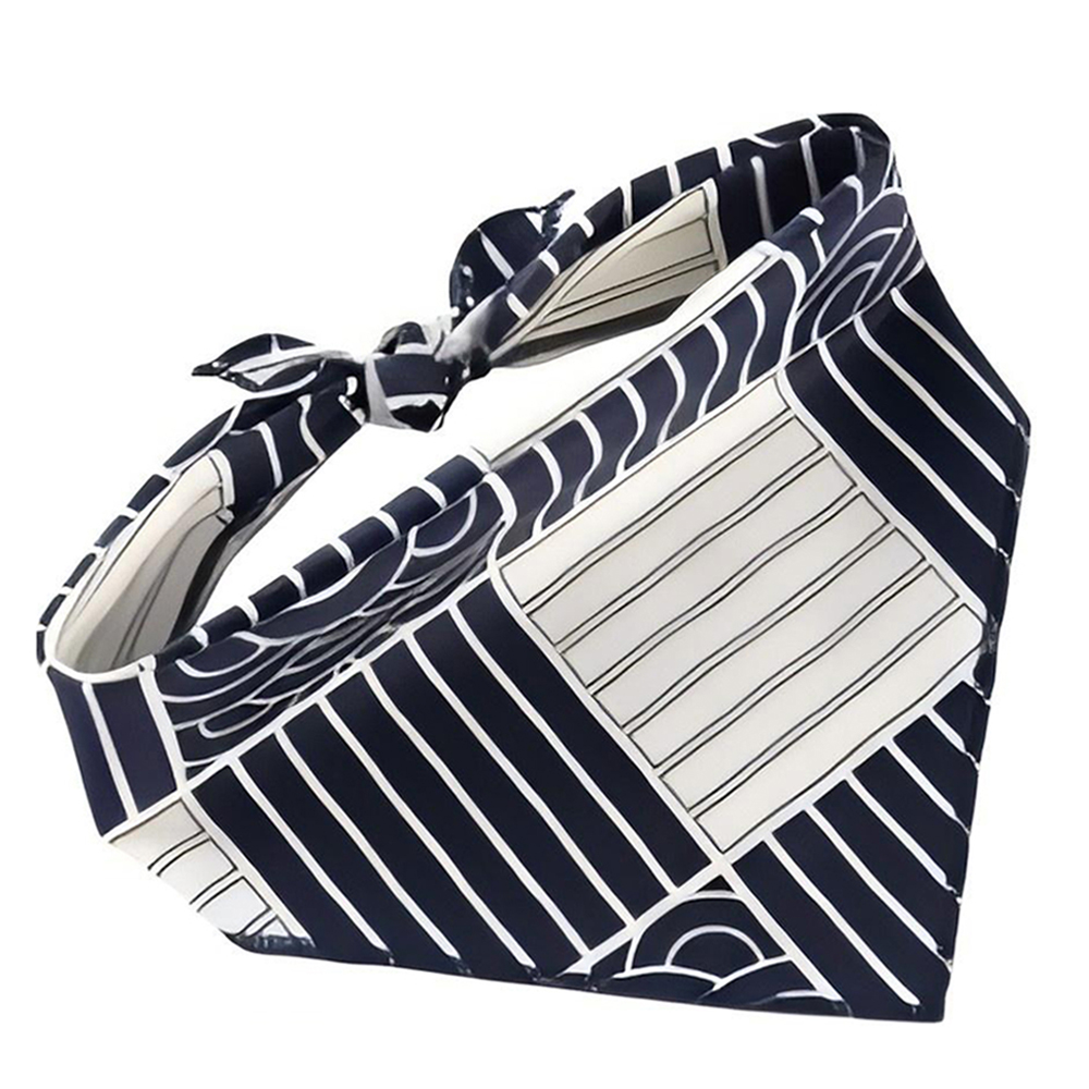 Navy Geometric Art