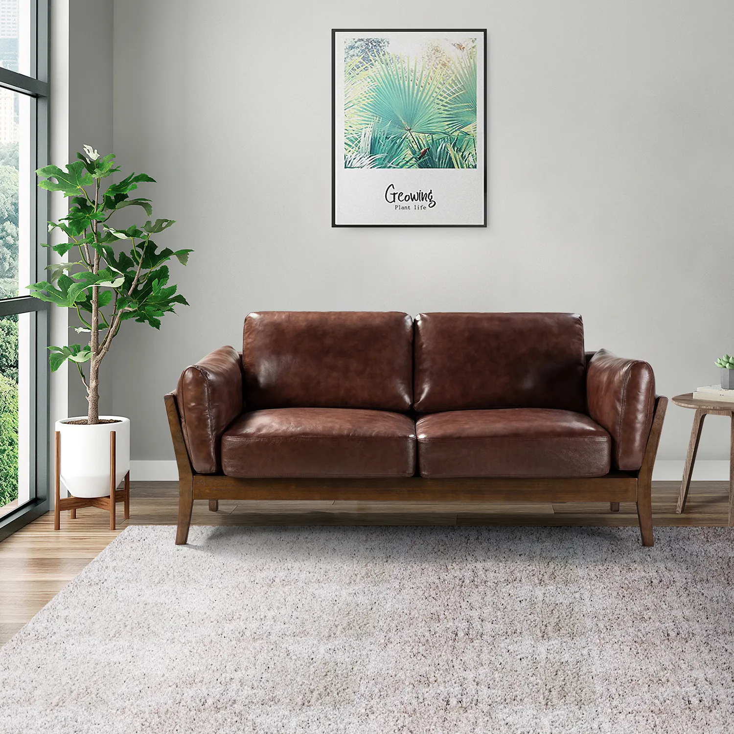 Drop Ship Warehouse Warehouse vendita diretta all'ingrosso Design moderno soggiorno divani divano in pelle Set mobili