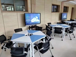Fabrik bedarf Half Moon Schult isch Computer Klassen zimmer möbel Modular College Student Lab Tisch - Product Image 5