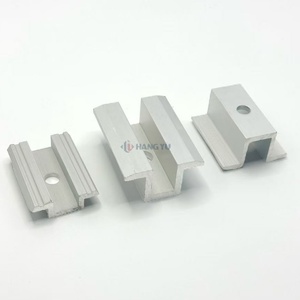 Aluminum Solar Panel <strong>Mounting</strong> Mid and End Clamp for Module <strong>Mounting</strong> Racking Solar Mid Clamp System - Product Image 5
