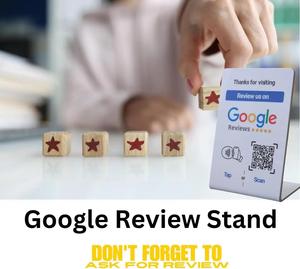Бесплатный дизайн, подставка для отзывов Google, подставка для отзывов с одним нажатием, QR-код, быстрая сканирование, программируемая NFC, Google, обзор, подставка для карт - Product Image 5