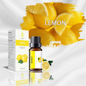 Etiqueta privada orgánica personalizada 10ML aceite esencial aromaterapia naturaleza limón aceite esencial (nuevo) para humidificador difusor de Aroma