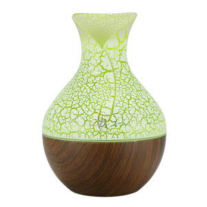 Artisan 130ml yeniden kullanılabilir uçucu yağ difüzör gece lambası hava spreyi enerji verimli crackle-glow vazo nemlendirici için - Product Image 5