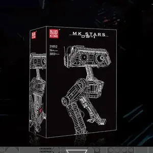 Mould King 21052 Imperial Walker Model MOCStar Plan Wars Movie <strong>Game</strong> UCS Interstellar <strong>Robot</strong> Hero Assembly <strong>Building</strong> Block Sets - Product Image 6