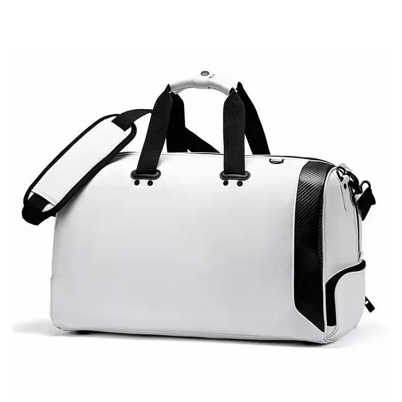 Outdoor Sport Wasserdichte Damen Stand Pu Leder beheizt Fahrrad Golf Tour Taschen mit Rädern Bleistift Golf Cart Tasche für Männer