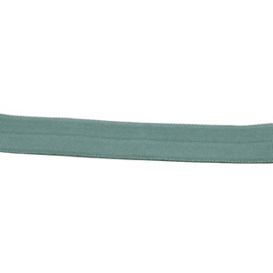 Gran elasticidad Color Knit Fold Over Elastic Webbing Banda elástica de punto para coser prendas - Product Image 3