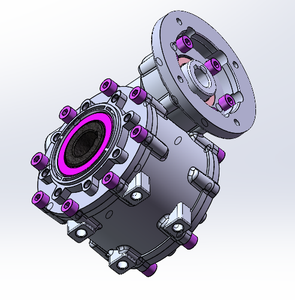 优化设计螺旋蜗杆齿轮箱减速器 - Product Image 2