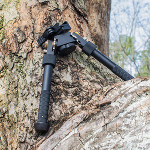 V8 360 Degrees Adjustable Precision QD <strong>Mount</strong> <strong>Bipod</strong> Aluminum Alloy Hunting Scope Bracket Tactical Tripod Accessories - Product Image 2