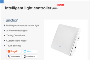 Умный 4-канальный Wi-Fi выключатель света с нейтральным конденсатором - Product Image 6