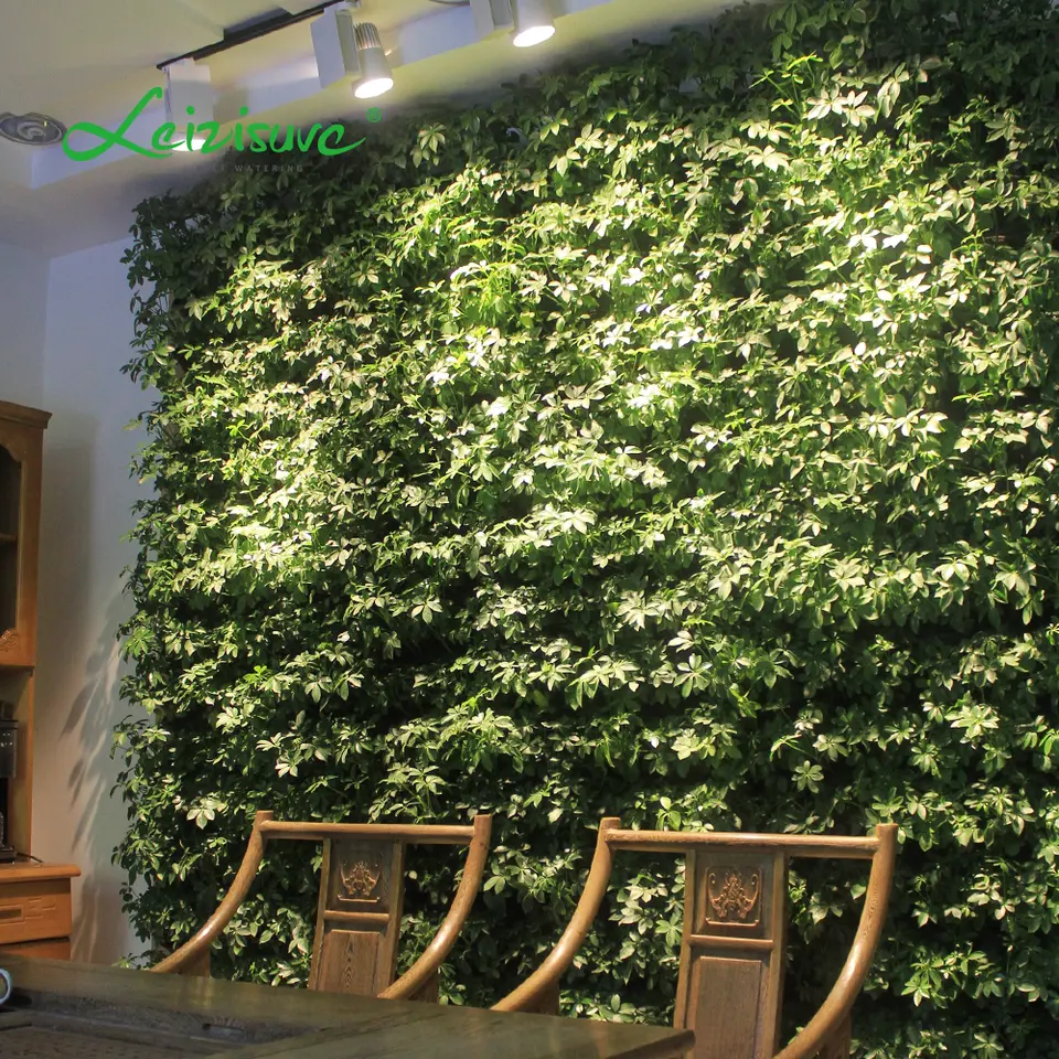 쌓을 수있는 교수형 벽 재배자 화분 수직 정원 PP 재료 쇼핑몰을위한 실내 야외 녹색 벽 시스템