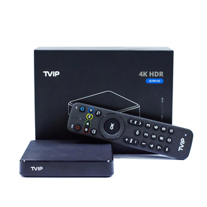 TVIP 4K HD BT Smart Set Top Box <strong>IPTV</strong> 605 SE Linux&amp;Android 7.0 Amlogic S905X 2.4/5G WIFI High Resolution Support