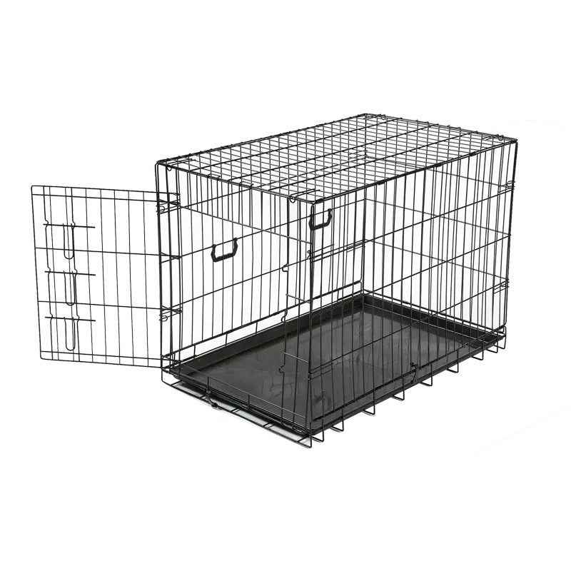 Factory Wholesale Cheap Modern Metal Kennels Pet Crates Cages Large Dog House With Bulk Price