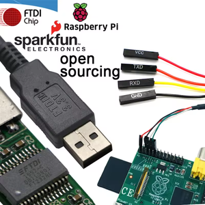 สายแปลงอนุกรม USB เป็น TTL คุณภาพสูงพร้อมชิป FTDI โดยฮีดเดอร์ 4 วิธีทํางานร่วมกับบอร์ด PCBA - Product Image 3