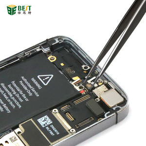 Elektronik endüstriyel hassas paslanmaz çelik cımbız Set anti-statik kavisli ve düz ipuçları kullanışlı telefon onarım el aletleri - Product Image 4