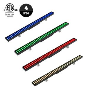 CE ETL IP67アルミニウムDMX512 RGBWプロジェクト300WスーパーパワーLED洗車照明多重ビーム角 - Product Image 4
