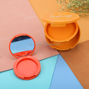 Make-up-Kompakt behälter ABS PCR Recycelbarer kosmetischer Kompakt pulver behälter Leere Rouge-Verpackung
