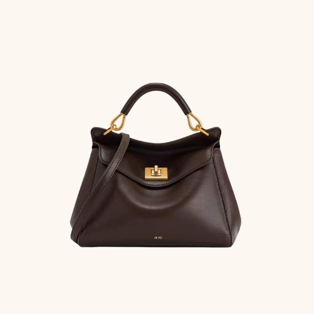 Cuir marron foncé