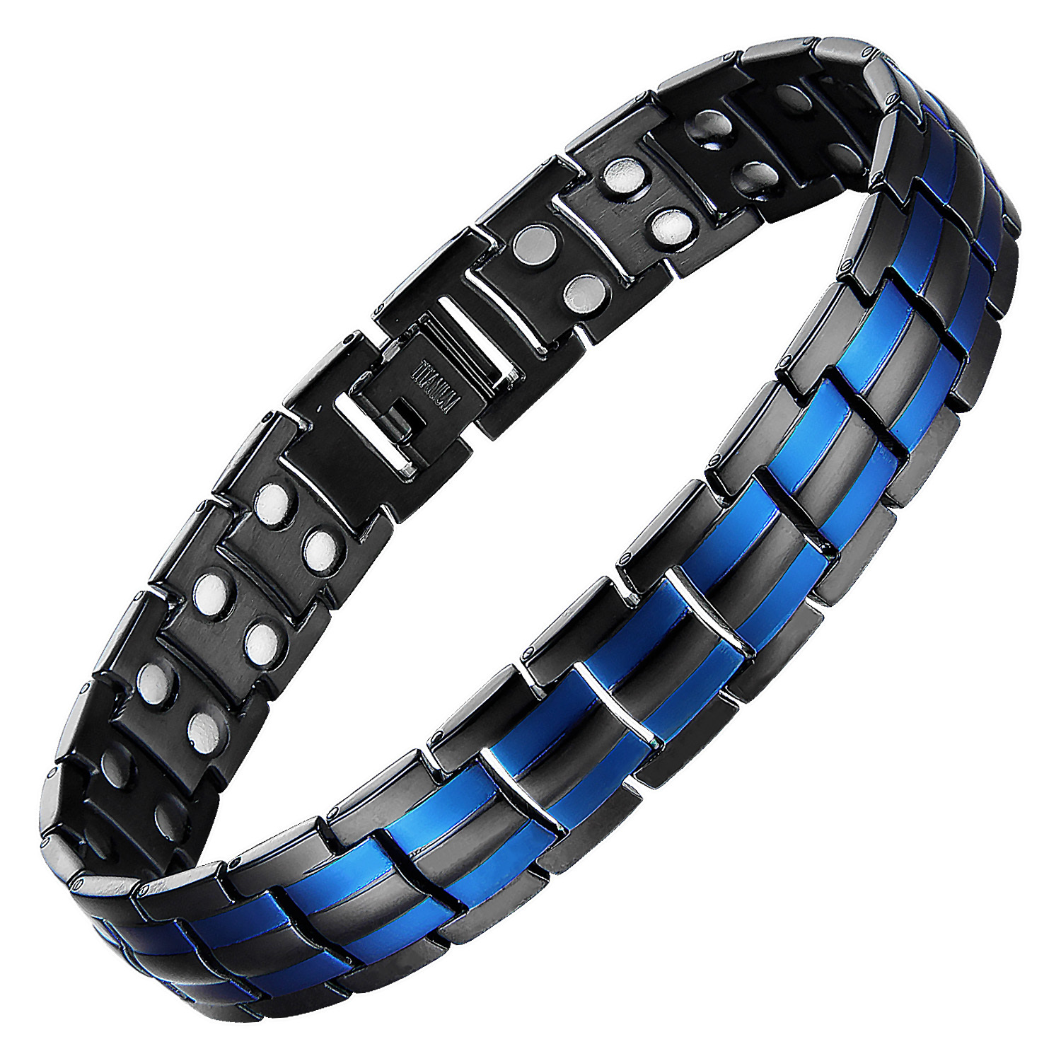 Blue and Black