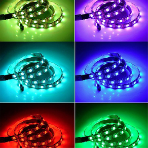 DC 5V SMD5050 GRB Tira de luces LED 30Leds/M Cinta LED flexible con Mini Bluetooth Control USB Cinta LED para retroiluminación de TV - Product Image 6