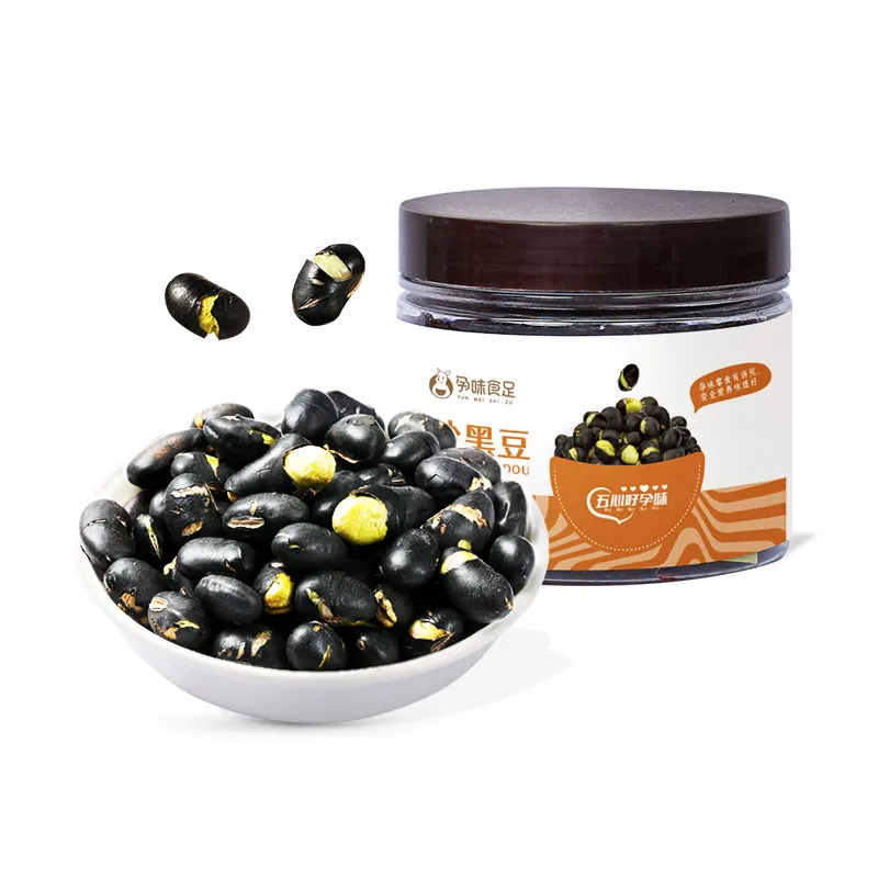 High Protein Low Fat Black Soybean Snack packed with plant-based protein for a healthy and guilt-free indulgence