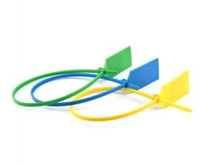 UHF Seal Tag Asset Tag and Labels Custom QR <strong>Code</strong>/Number Printing Disposable RFID Cable Zip Tie Tag for Container Management - Product Image 2