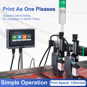 Tragbare Hand-Tinten strahl druckmaschine Schnellt rockn ender Chargen codierer für Ablaufnummer des Eier datums Neuer Zustand Mechanische Stromquelle - Product Image 4