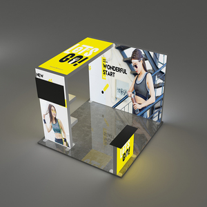 20FT Modular Seg Mobile Led Exhibition Wall Lightbox Tradeshow Arch Fair Stand Booth Backdrop Display Trade Show Equipment - Product Image 5
