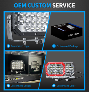 Aurora ไฟ LED ส่องสว่างสูงสำหรับงานเหมืองในฟาร์มขนาด6นิ้ว60วัตต์4WD ออฟโรด - Product Image 4
