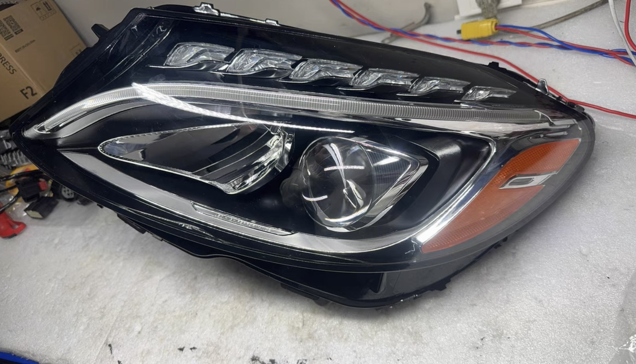 Phare avant d'origine d'occasion pour Mercedes Benz C W205 C180 C200 C260