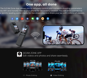 Nuova telecamera 4K azione WIFI doppio schermo Super visione notturna registrazione Loop Video H.265 codifica Video - Product Image 6