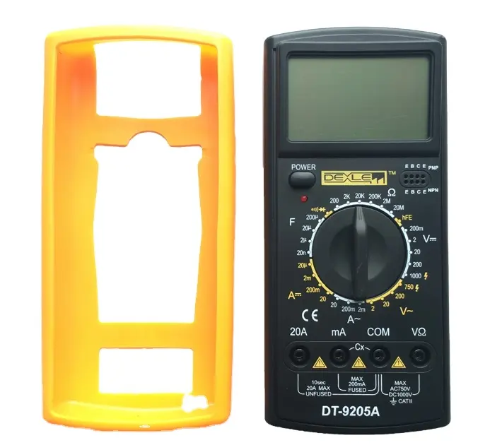 DT9205A Anti-burn Digital Multimeter Fully automatic household maintenance multi-function electrician universal meter