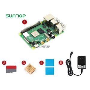 Raspberry Pi 4 modello B Starter Kit parti essenziali EU/UK/US scheda di alimentazione 16GB inclusa - Product Image 1
