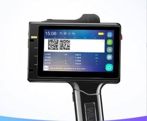 Intelligenter Hand drucker Chargen datum Karton Kunststoffe tikett konkaver Code konvexe Oberflächen codier maschine QR-Tinten strahl drucker - Product Image 3