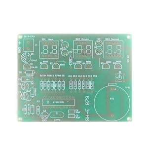 DIY <strong>Kits</strong> AT89C2051 Electronic Clock Digital Tube LED Display Suite Electronic Module Parts and Components DC 9V - 12V - Product Image 4